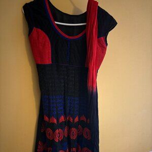 Black Salwar/Chudidhar (Size M)